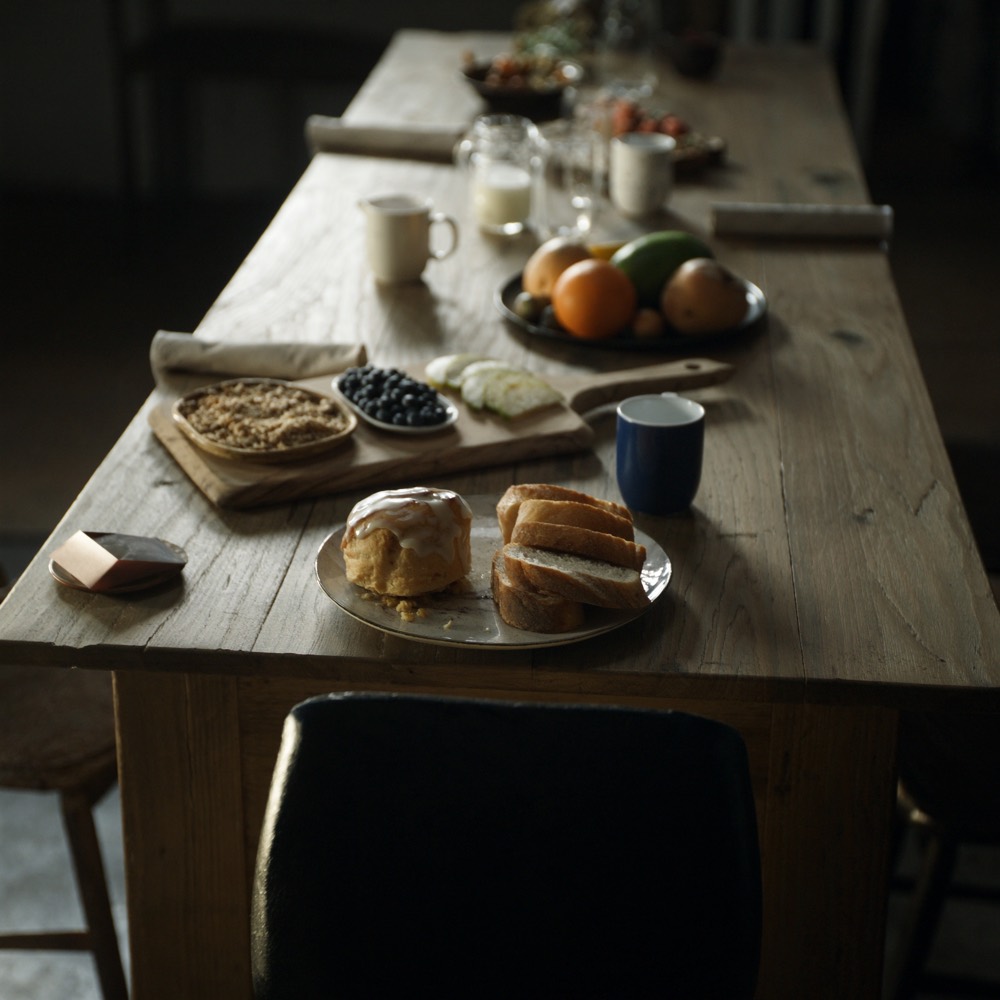 Breakfast spread