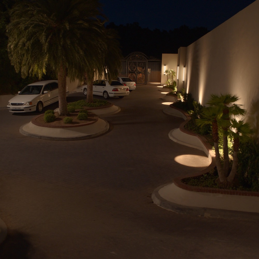 Secure parking area